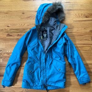 Burton Women's Snowboarding / Ski Jacket sz Small Blue